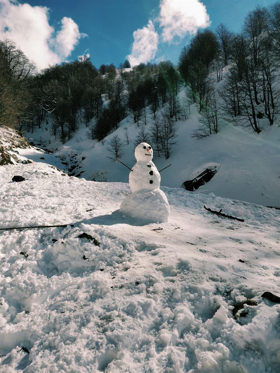 Nieve en Bariloche